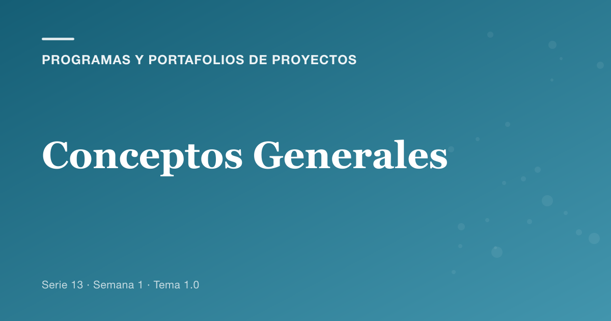 Conceptos Generales